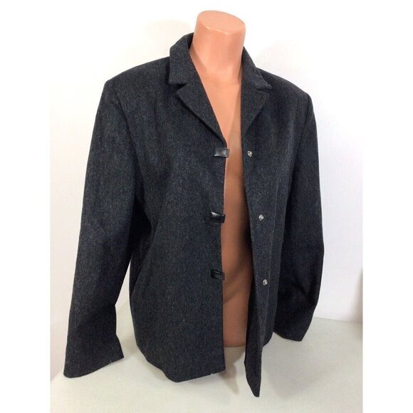 Steilmann Wool Coat Jacket Made in Germany Womens 14 - Picture 1 of 8